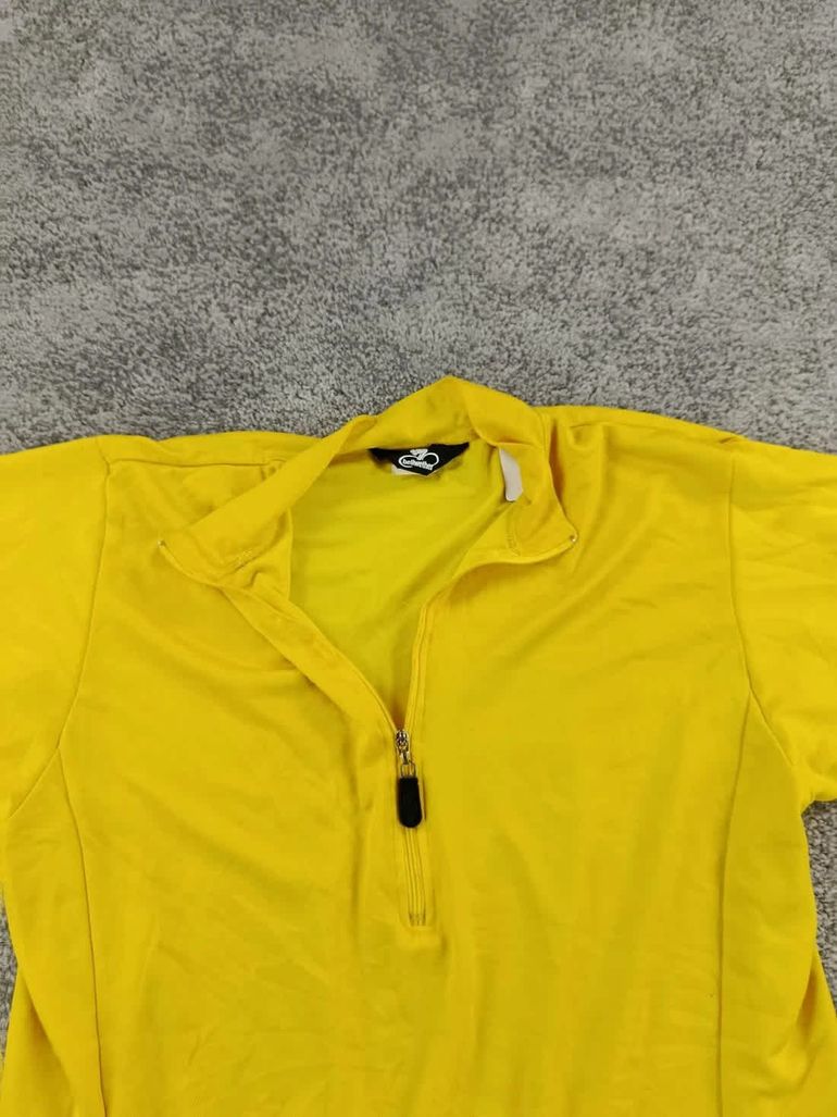 Used bellwether maillot velo homme taille l -33 6689 cyclisme route respirant jaune bike — image 2 of 6