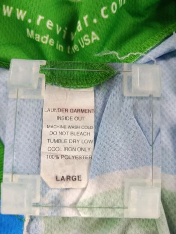 Used Reviwear maillot velo homme taille l -32 6703 cyclisme route respirant Le Tour de Shore bike — image 5 of 7