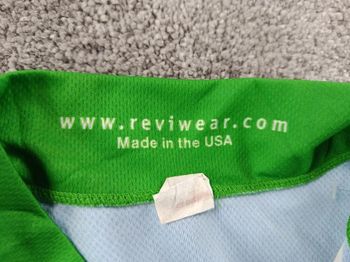 Used Reviwear maillot velo homme taille l -32 6703 cyclisme route respirant Le Tour de Shore bike — image 4 of 7
