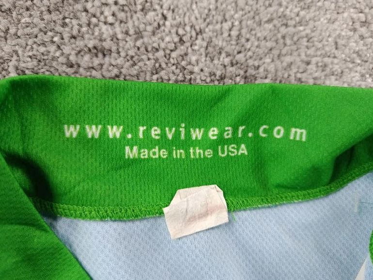 Used Reviwear maillot velo homme taille l -32 6703 cyclisme route respirant Le Tour de Shore bike — image 4 of 7