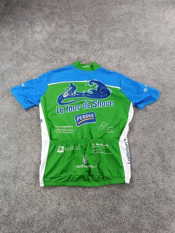 Used Reviwear maillot velo homme taille l -32 6703 cyclisme route respirant Le Tour de Shore bike — image 6 of 7