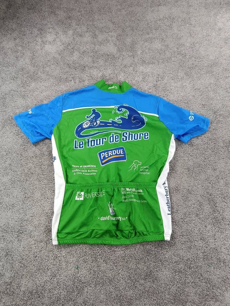 Used Reviwear maillot velo homme taille l -32 6703 cyclisme route respirant Le Tour de Shore bike — image 6 of 7