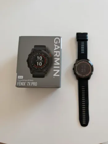 Used Garmin Fenix 7X pro bike