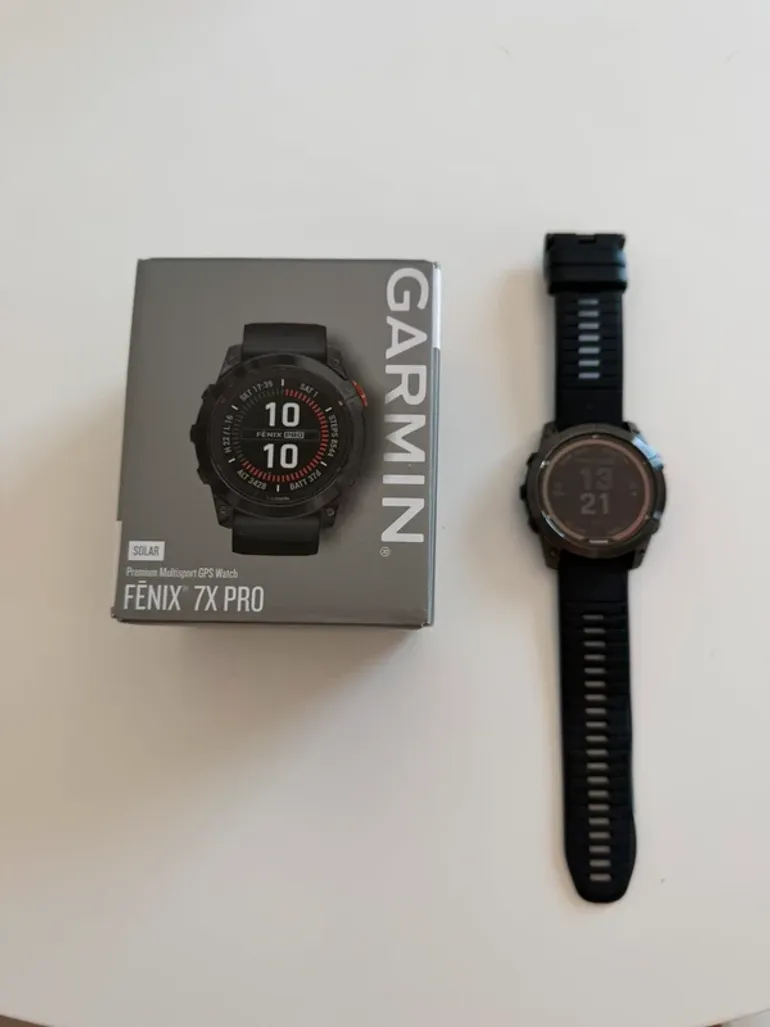 Used Garmin Fenix 7X pro bike — image 1 of 3