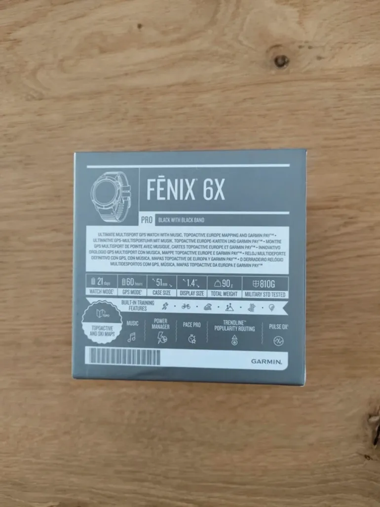 Garmin Fenix 6x pro bike d'occasion — image 2 sur 7