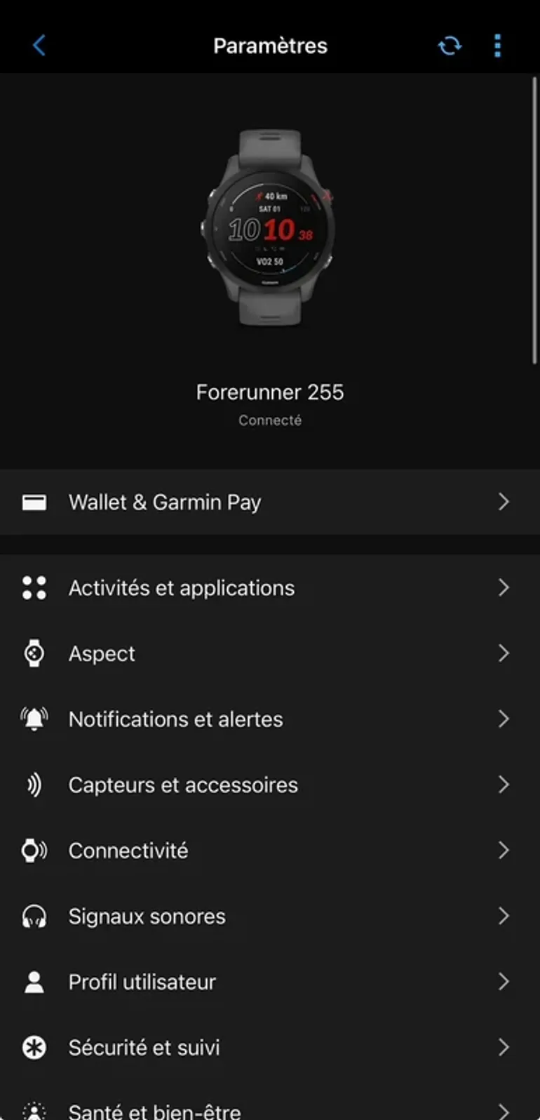 Used Garmin Forerunner 255 bike — image 6 of 6
