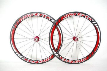 Used Matrix T50 Carbon Tubular Wheelset Wheels