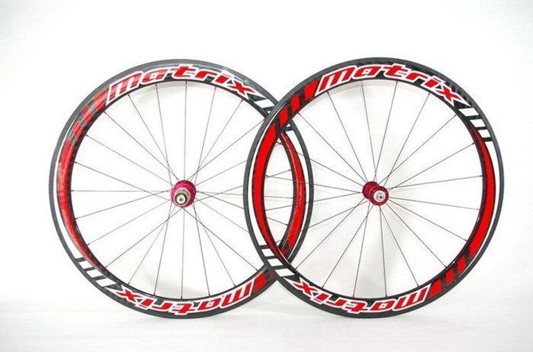 Used Matrix T50 Carbon Tubular Wheelset bike — image 1 of 2
