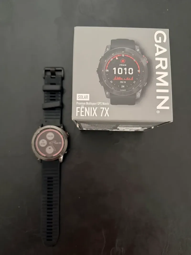 Used Garmin Fenix 7x solar Electronics