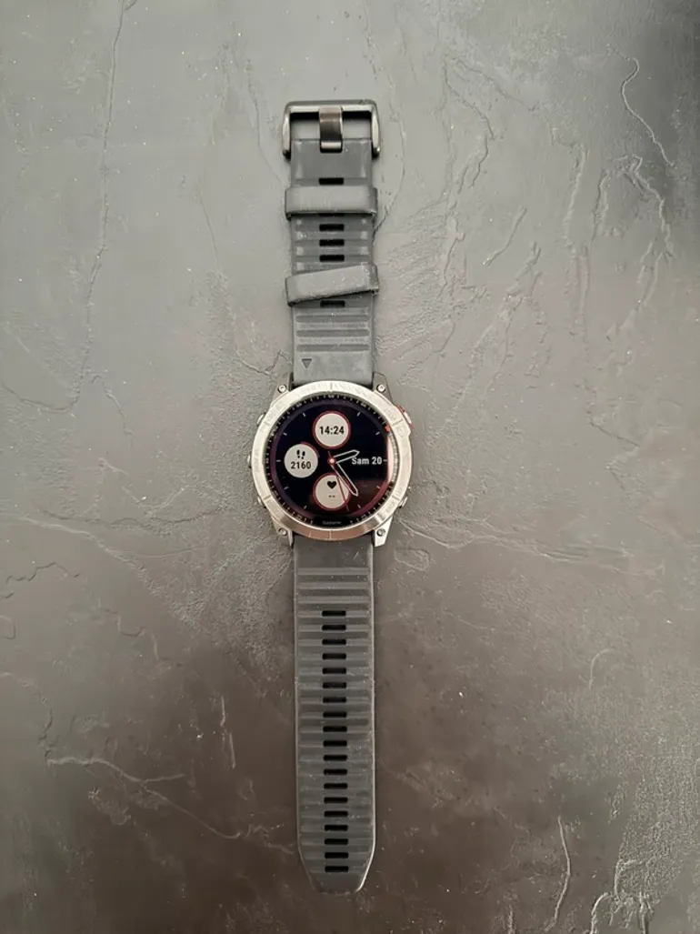 Used Garmin Fenix 7x solar bike — image 2 of 3