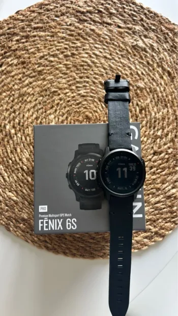 Used Garmin fenix 6s pro bike