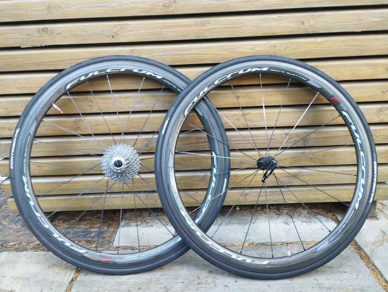 Used Fulcrum Quattro Carbon 40mm Wheels
