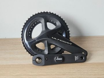 Brugt Shimano Ultegra R8000 Crankset with 4iiii Power Meter Drivetrain & Pedals