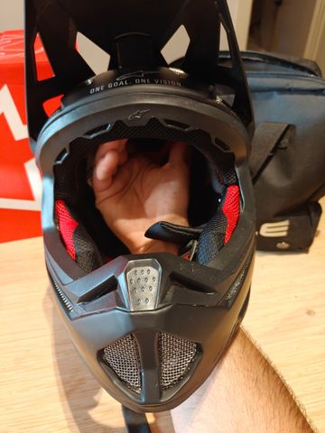 Alpinestars Missile Pro Solid Full Face Helmet 2025 bike usato — immagine 3 di 10