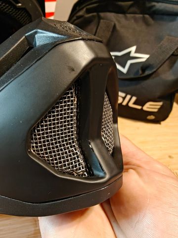 Alpinestars Missile Pro Solid Full Face Helmet 2025 bike usato — immagine 9 di 10