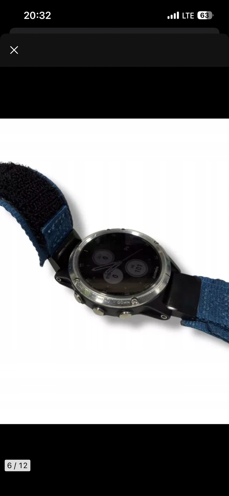 Used Garmin Fenix 5 Plus GPS Watch 2018 bike — image 6 of 10