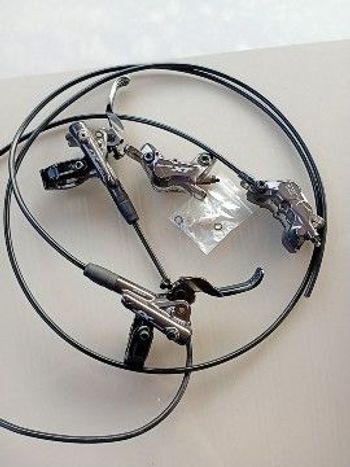 Used Shimano Deore XT 4 Piston Disc Brakes bike