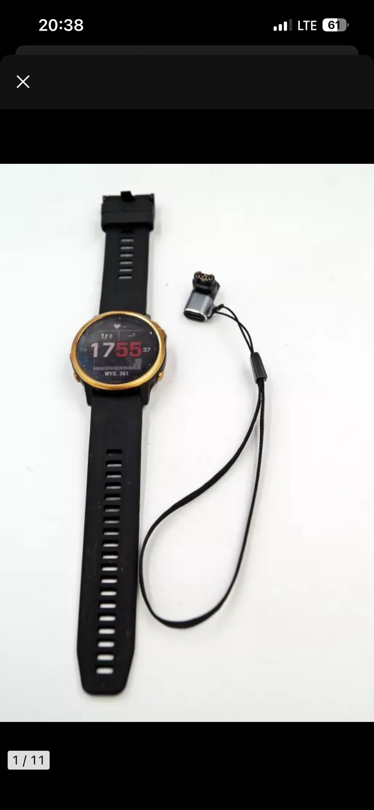 Used Garmin Fenix 6S GPS Watch 2020 bike — image 1 of 7