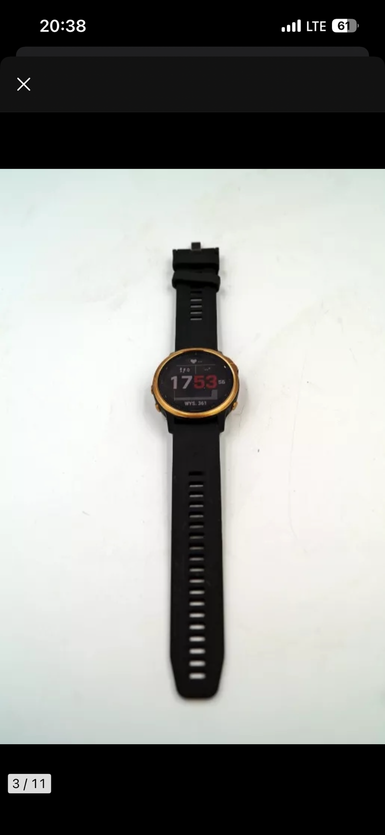 Used Garmin Fenix 6S GPS Watch 2020 bike — image 3 of 7