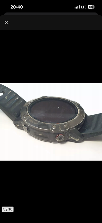 Garmin Fenix 6X Pro GPS Watch 2020 bike d'occasion — image 4 sur 7