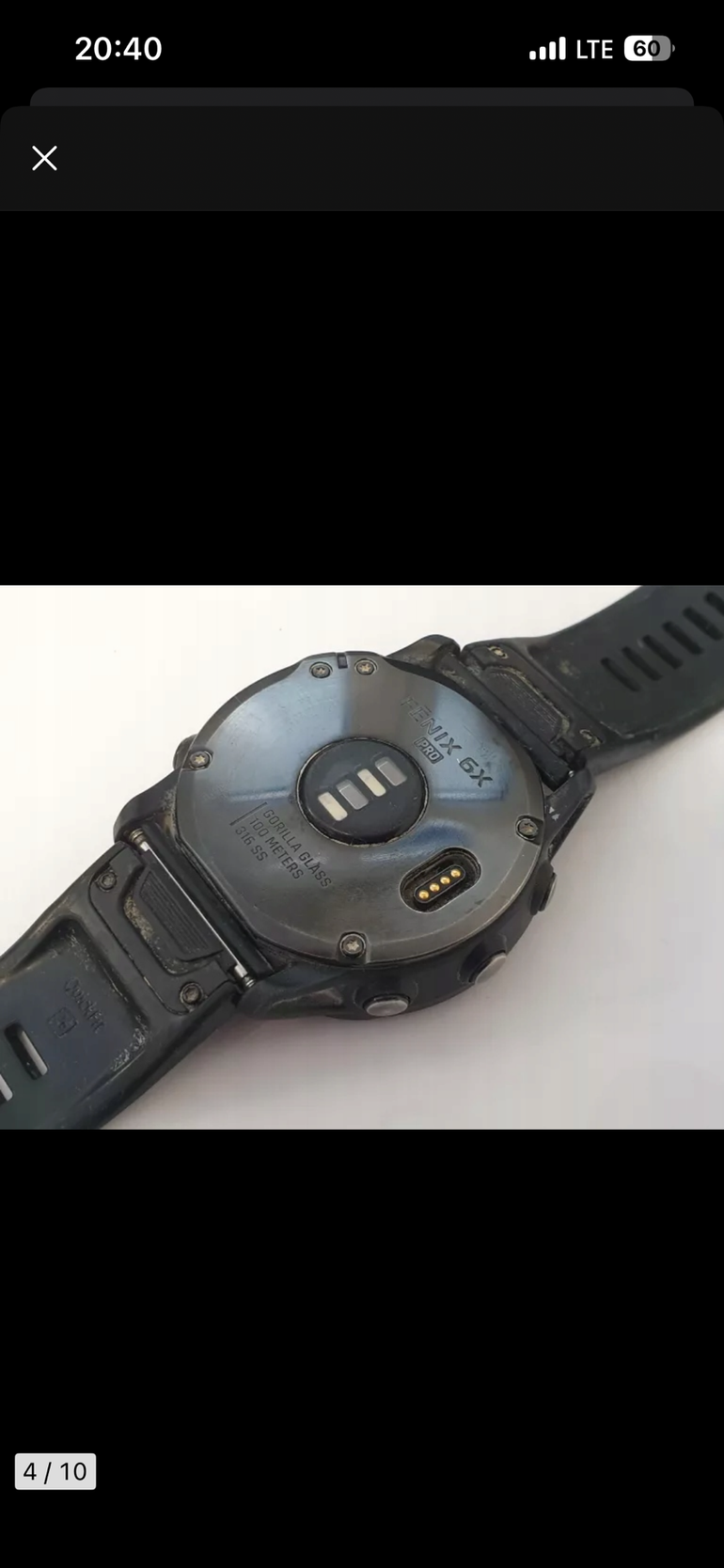 Garmin Fenix 6X Pro GPS Watch 2020 bike d'occasion — image 3 sur 7