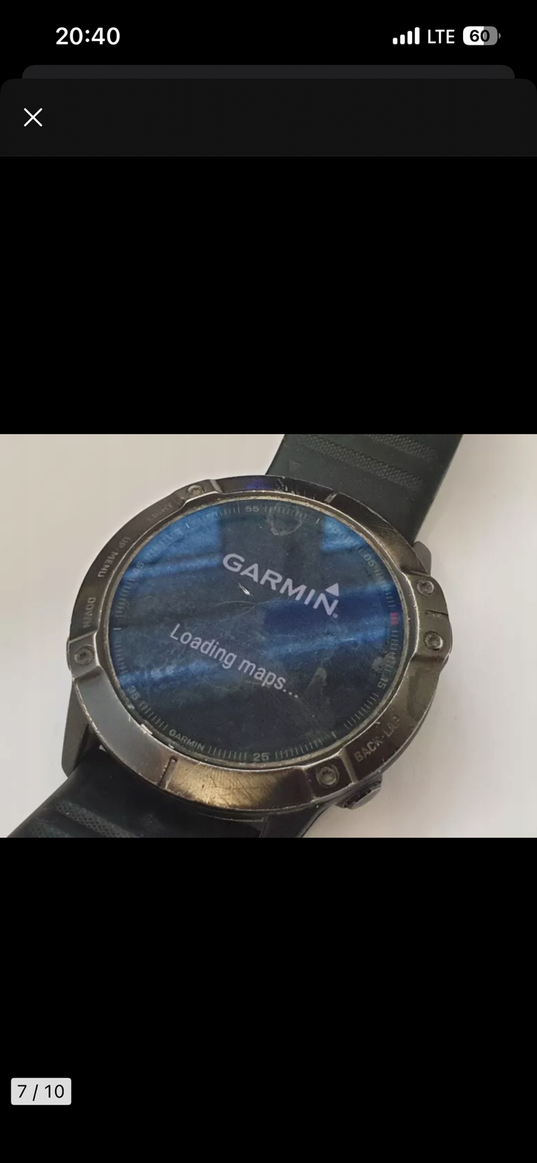 Garmin Fenix 6X Pro GPS Watch 2020 bike d'occasion — image 2 sur 7
