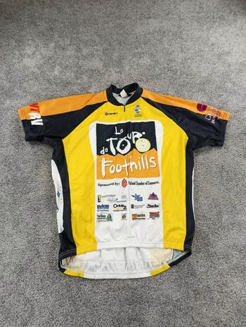 Used Canari maillot velo homme taille xl -32 6651 cyclisme route respirant californie bike