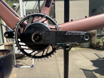 Used Sram Force XPLR Power Meter Crankset bike