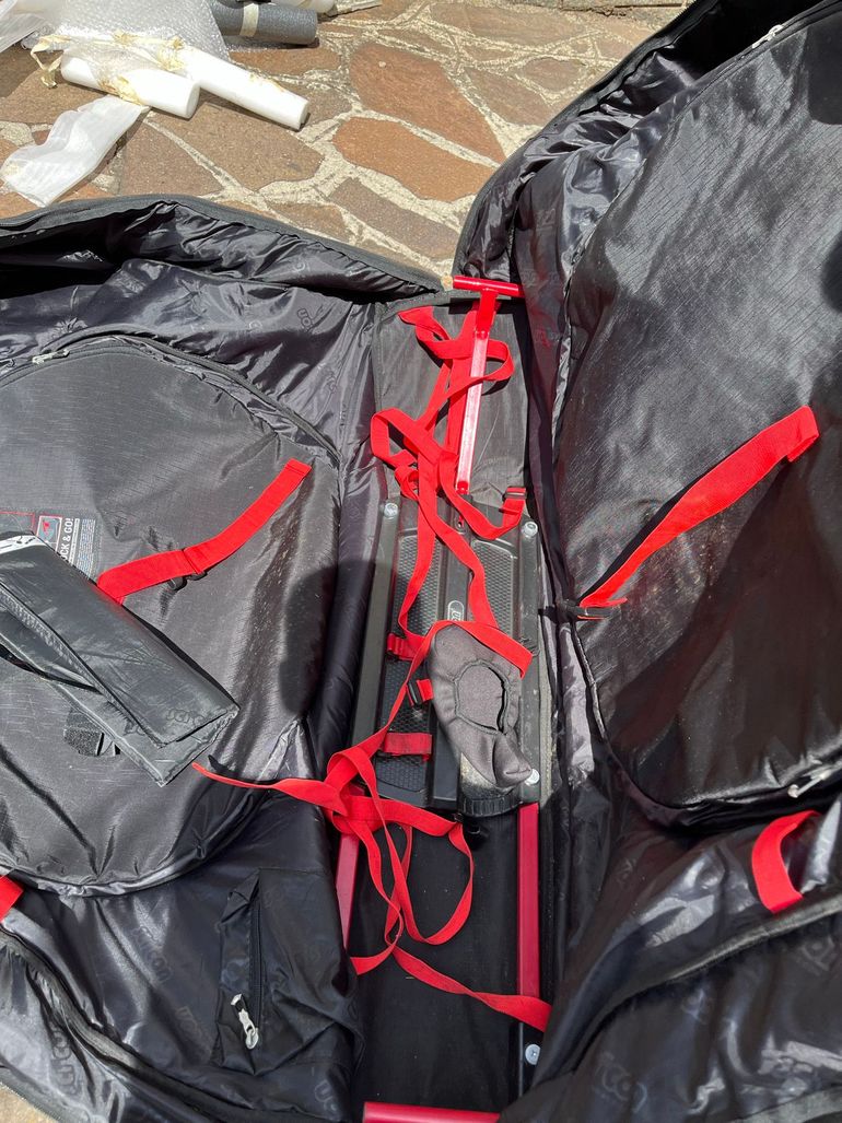 Käytetty Scicon Aerocomfort Road 3.0 TSA Bike Bag bike — kuva 6 / 7