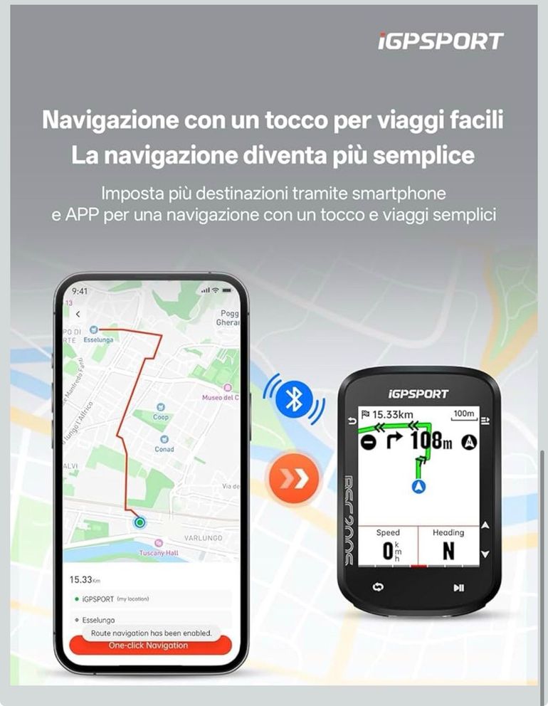 Used Igp BSC200c GPS Cycling Computer 2026 bike — image 1 of 6