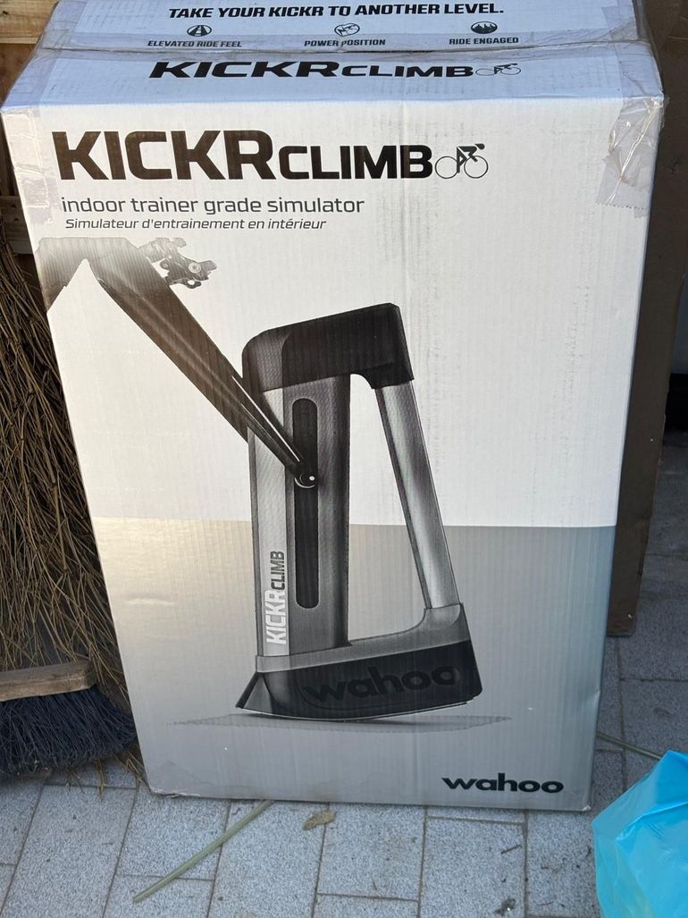 Used Wahoo KICKR CLIMB Indoor Grade Simulator bike — image 2 of 2