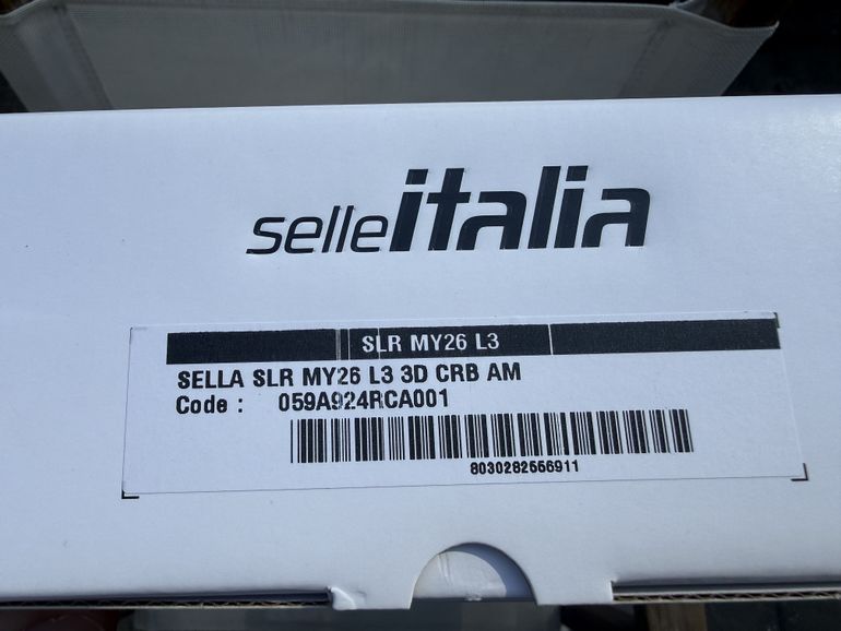 Used Selle Italia SLR 3D Carbon Saddle bike — image 2 of 3