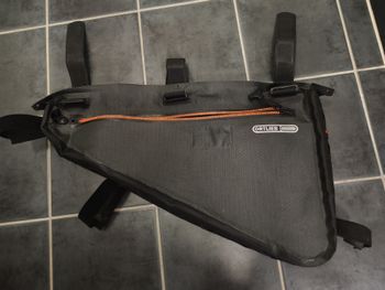 Used Ortlieb Waterproof Frame Bag 6L bike