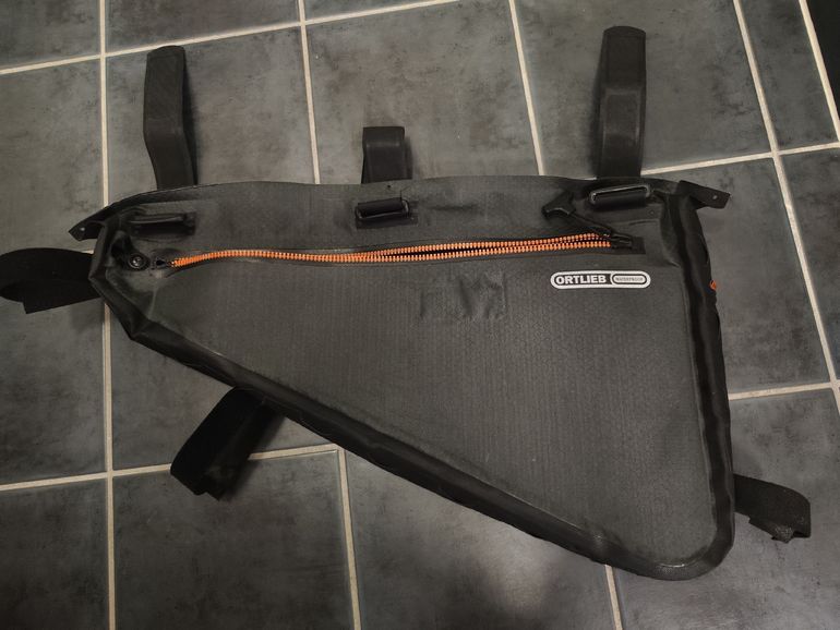 Used Ortlieb Waterproof Frame Bag 6L bike — image 1 of 2
