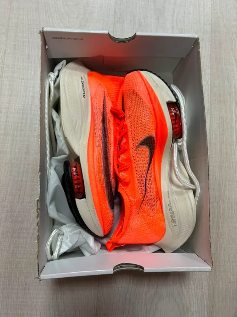 Brugt Orange ZoomX Alphafly Next% bike — billede 10 af 12