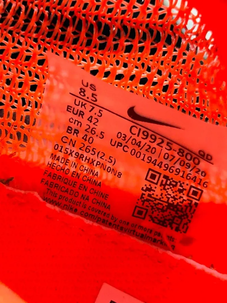 Brugt Orange ZoomX Alphafly Next% bike — billede 9 af 12