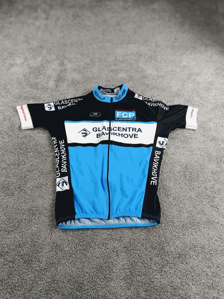 Nico.Sport Nicosport maillot velo homme taille L - 54 5013 - Against Cancer bike de segunda mano — imagen 1 de 5