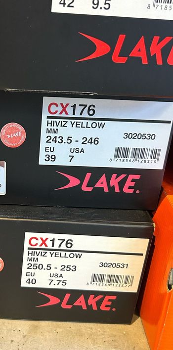 Used Lake CX 176 Yellow EU 40 bike — image 7 of 7