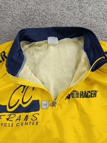 Used Bioracer maillot velo homme taille L - 54 5012 - jaune bike — image 3 of 6