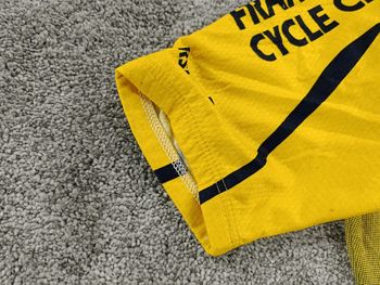 Used Bioracer maillot velo homme taille L - 54 5012 - jaune bike — image 4 of 6