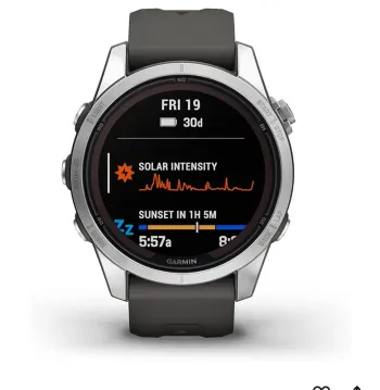 Used Garmin fēnix 7S Pro Solar 2025 bike — image 2 of 8