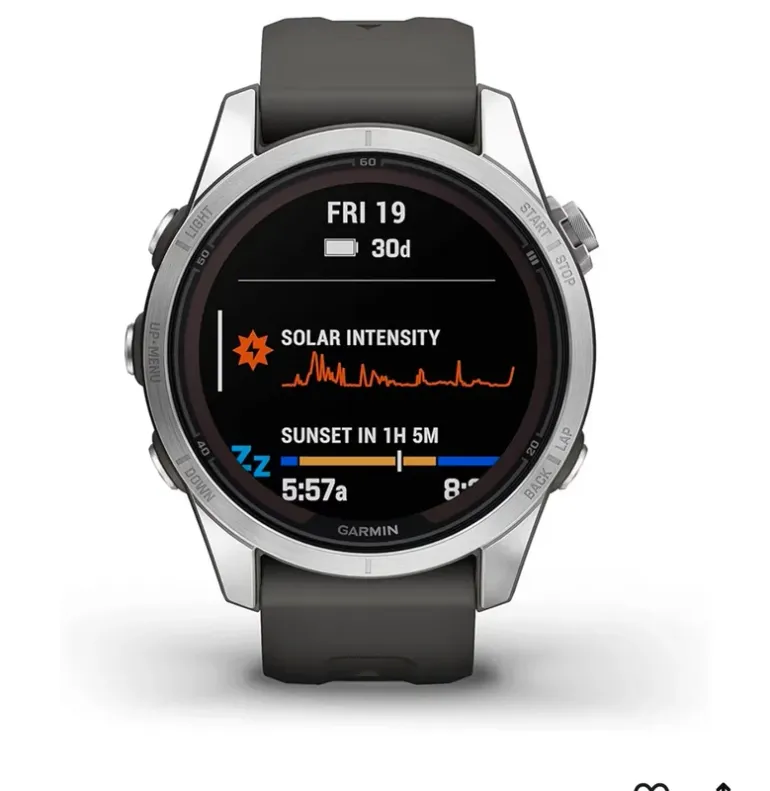 Used Garmin fēnix 7S Pro Solar 2025 bike — image 2 of 8
