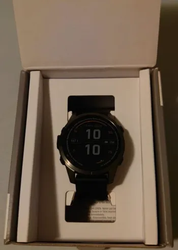 Used Garmin fenix 7 pro solar sapphire bike — image 3 of 4