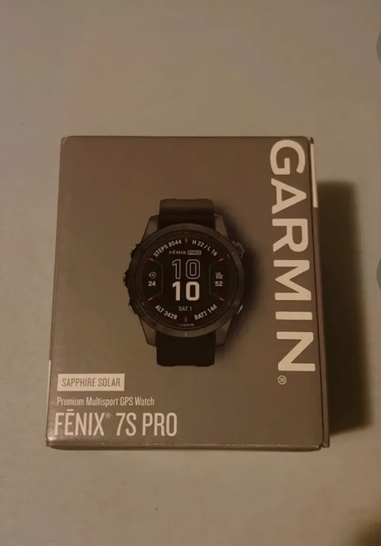 Used Garmin fenix 7 pro solar sapphire bike — image 1 of 4