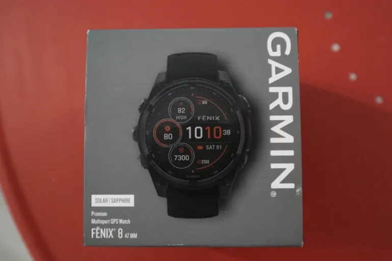 Garmin Fénix 8 Solar Sapphire 47 mm 2024 bike d'occasion — image 1 sur 4