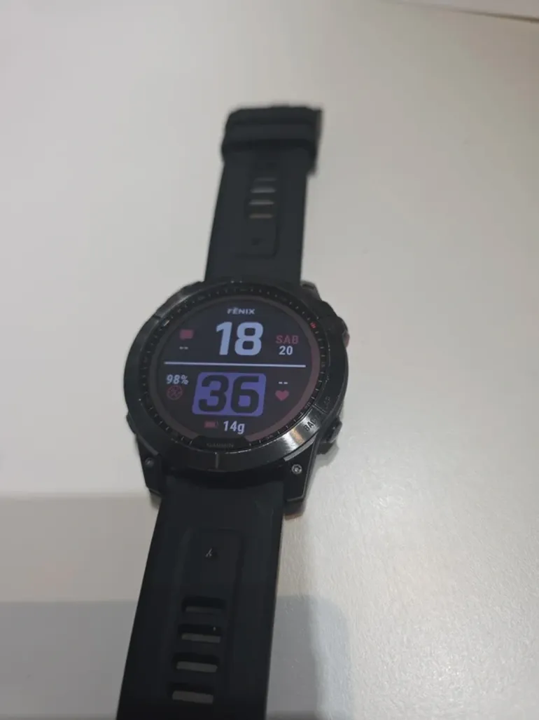 Garmin Fenix 7X Solar bike d'occasion — image 4 sur 11