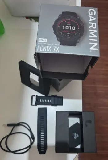 Garmin Fenix 7X Solar bike d'occasion — image 11 sur 11