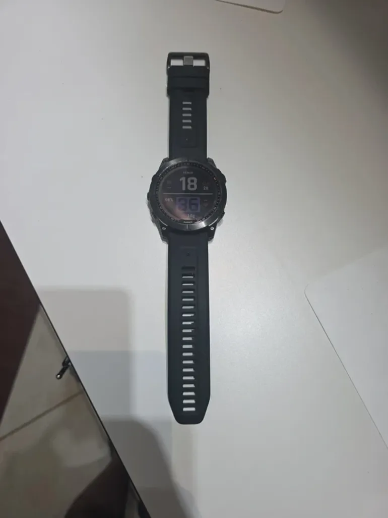 Garmin Fenix 7X Solar bike d'occasion — image 2 sur 11