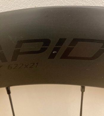 Brugt Roval Rapide CLX Rear Wheel 2023 bike — billede 8 af 13