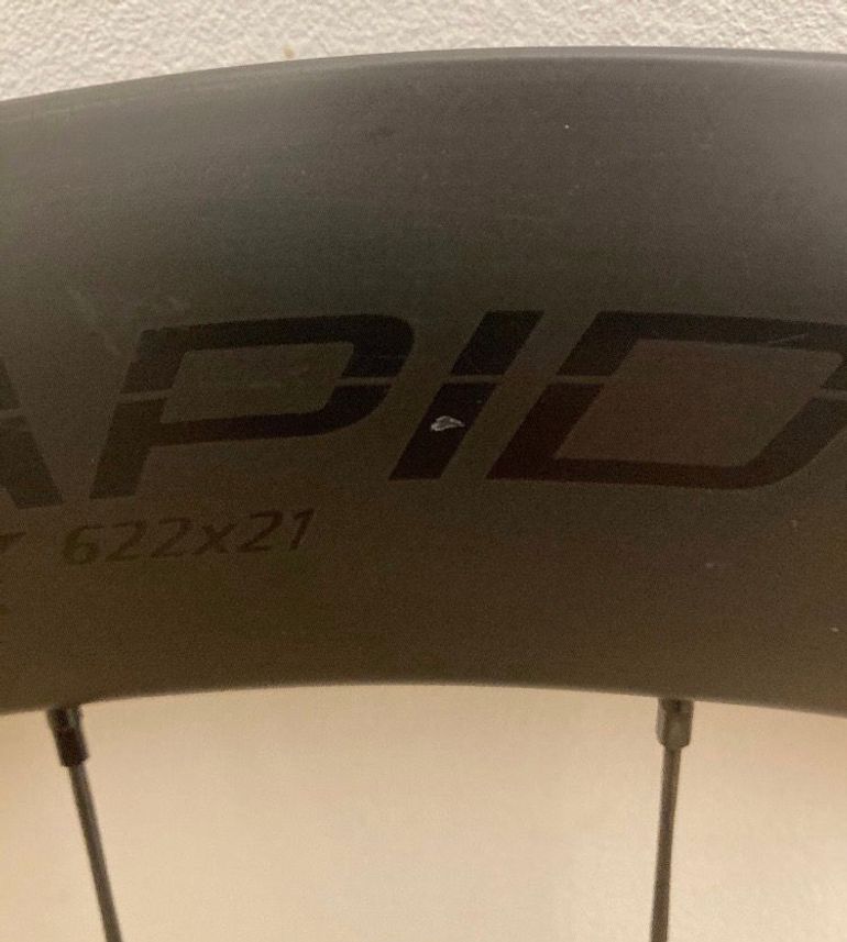 Brugt Roval Rapide CLX Rear Wheel 2023 bike — billede 8 af 13